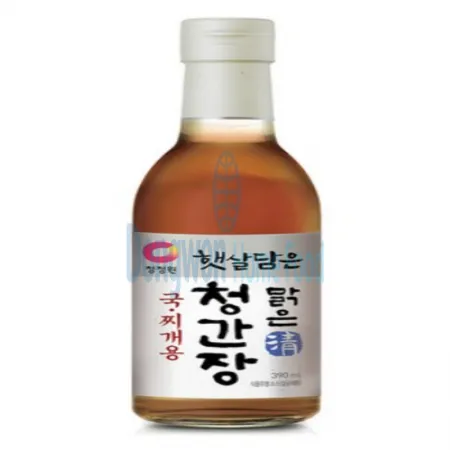 (16:30마감(D) 청정원햇살담은맑은청간장(대상/390ml)EA 이미지