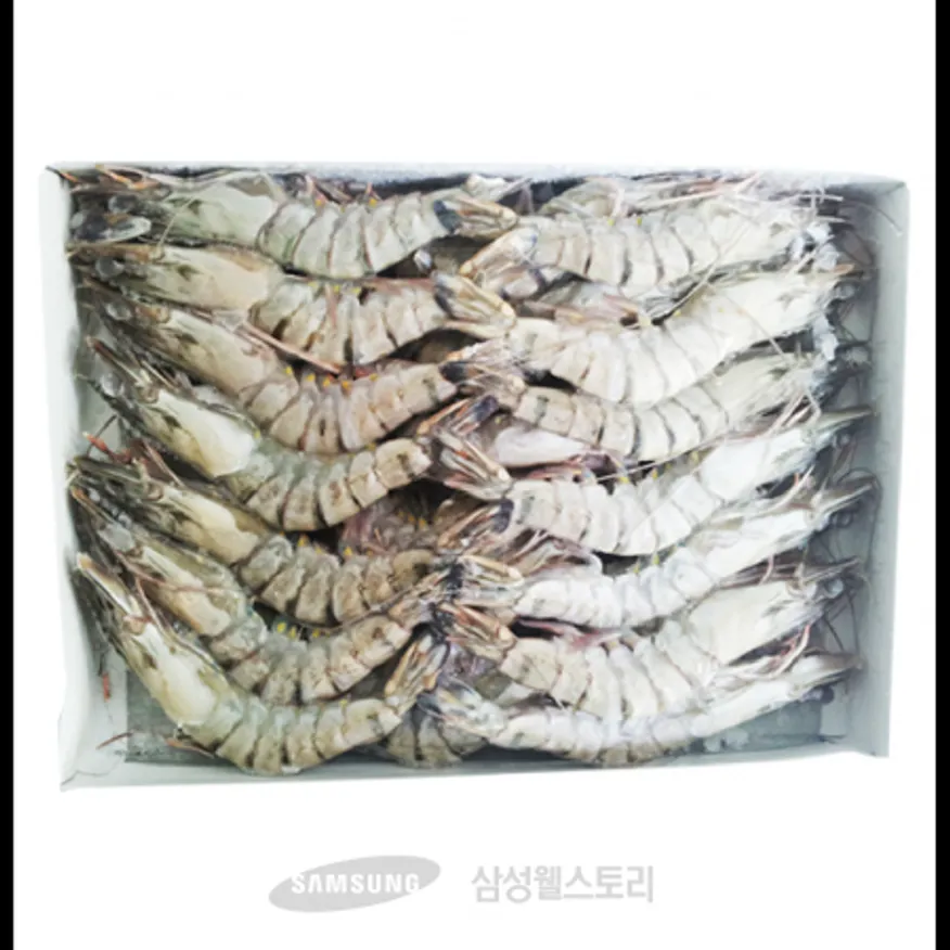 (16:30마감)블랙타이거새우(500G(20EA)/PAC/말레이시아산) 이미지