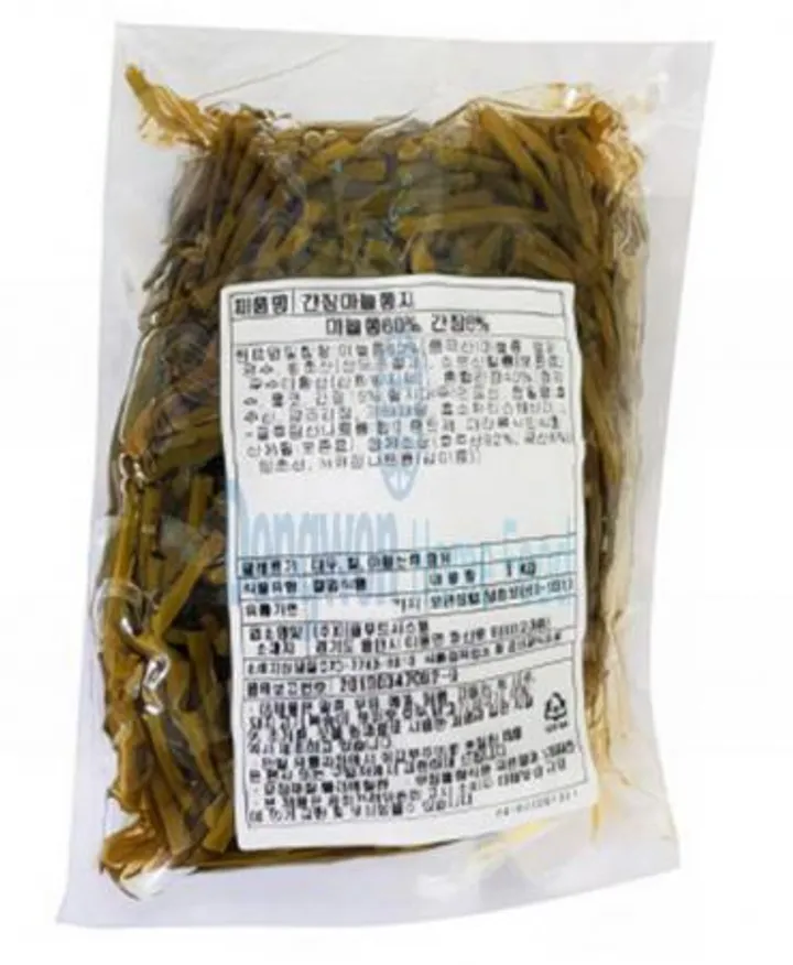 (16:30마감(D) 마늘쫑지(중국산/이음/간장/1kg)EA 이미지