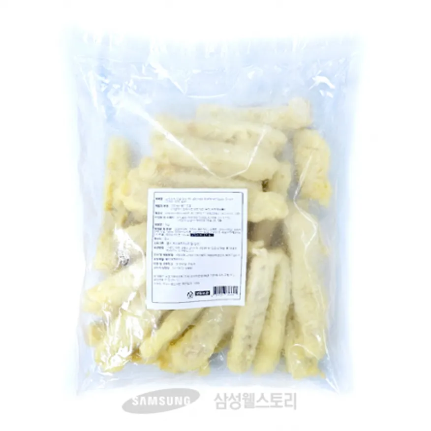 (16:30마감)냉동크리스피통살오징어튀김,중국산,아쿠아링크,1KG(26EA내외)/PAC 이미지