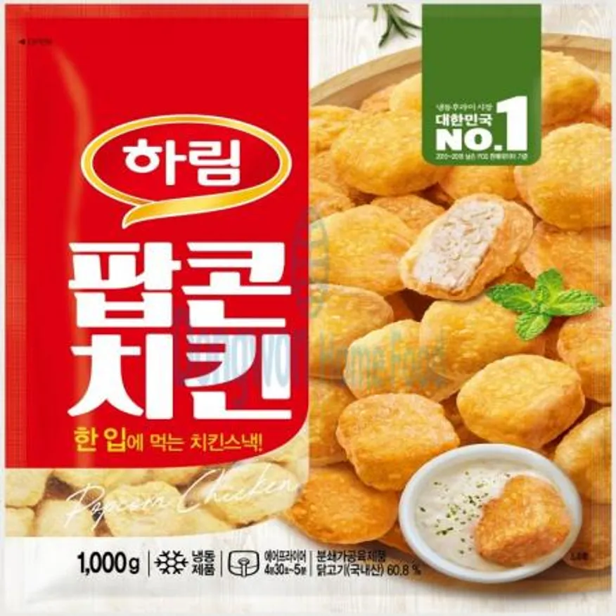 (16:30마감(D) 팝콘치킨(하림/계육:국내산/1kg)EA 이미지