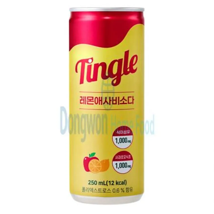 (16:30마감(D) 팅글레몬애사비소다(일화/250ML*30EA)BOX 이미지