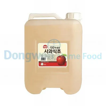 (16:30마감(D) 사과식초(사조해표/15L)EA 이미지