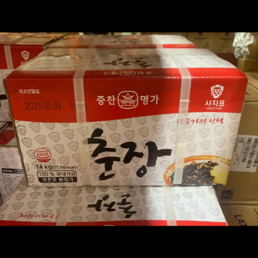 (16:30마감)춘장(14KG/EA/중찬명가(사자표)) 이미지