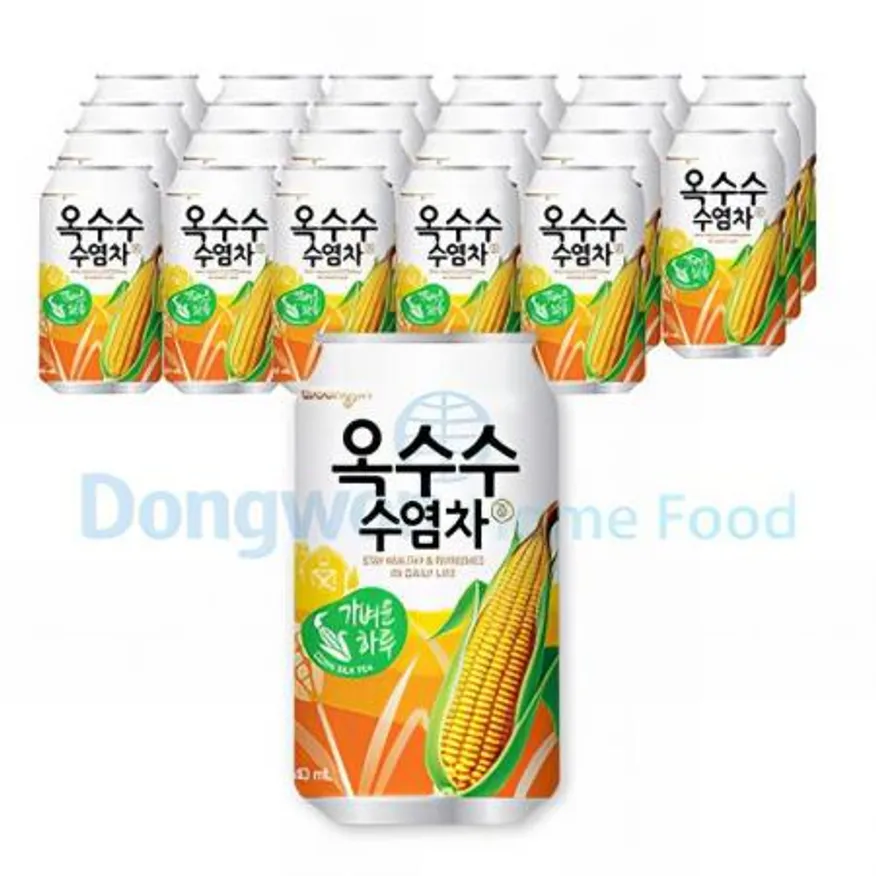 (16:30마감(D) 옥수수수염차(웅진/캔/340ML*24EA)BOX 이미지