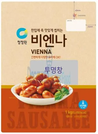 (16:30마감(D) 청정원비엔나소시지(대상/돼지고기:국산/1kg)EA 이미지