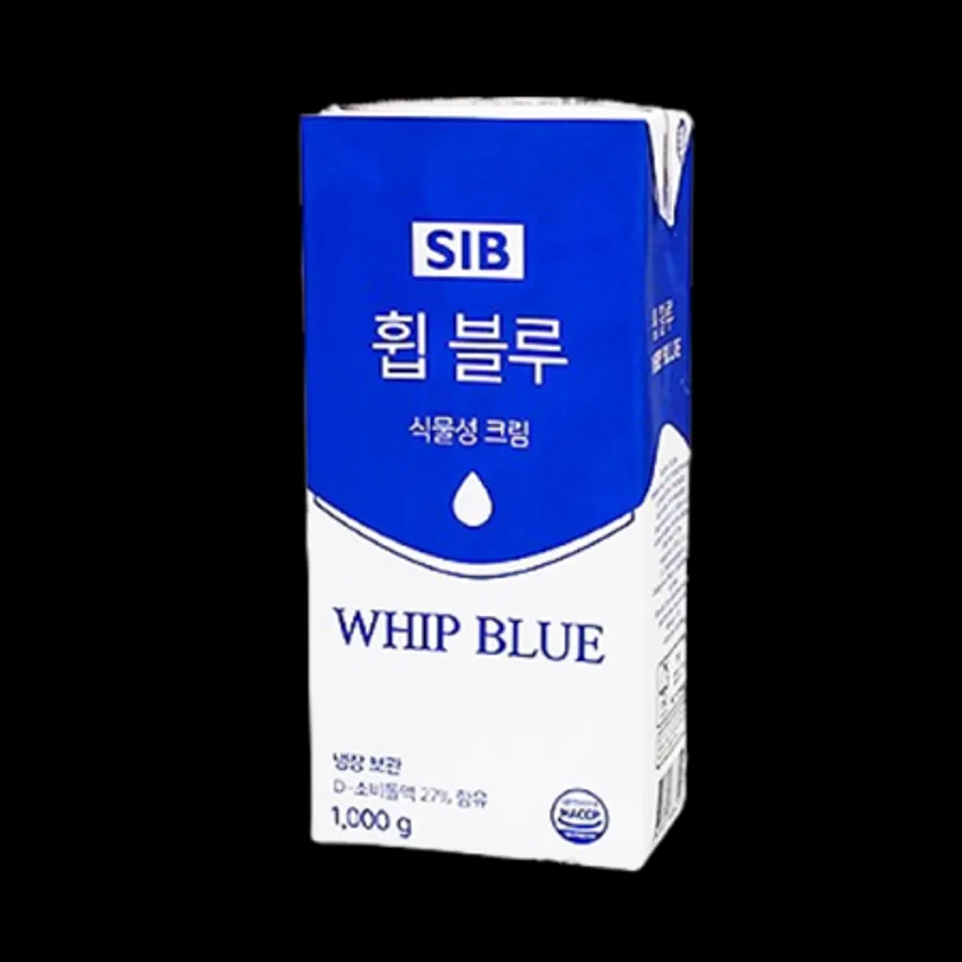 (16:30마감(L)휩블루(선인/1kg/가당/식물성) 이미지