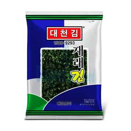 (16:30마감(D) 재래전장김(국내산/대천김/상온/5매/20g)EA 이미지