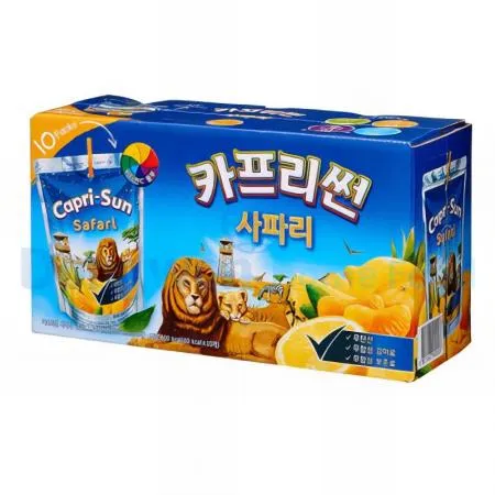 (16:30마감(D) 카프리썬사파리(농심/200mL*10입)BOX 이미지