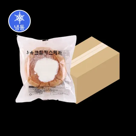 (16:30마감(L)냉동우유크림카스테라(딜라잇가든/박스/120g*24개) 이미지
