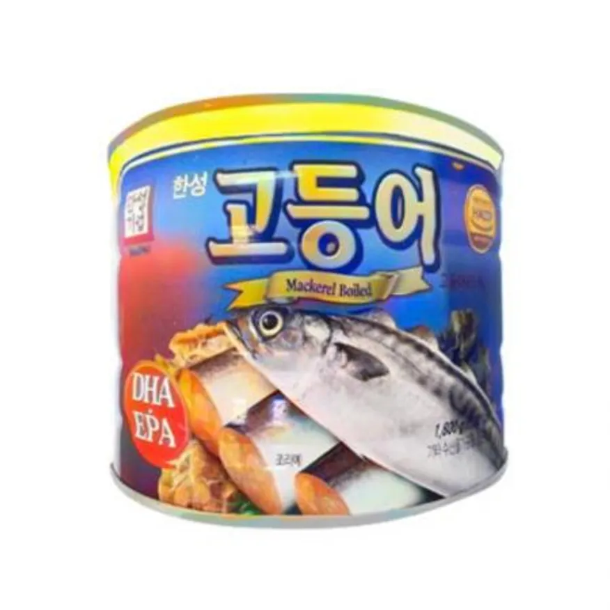 (16:30마감(D) 고등어캔(고등어:국산/한성/1.8KG)EA 이미지