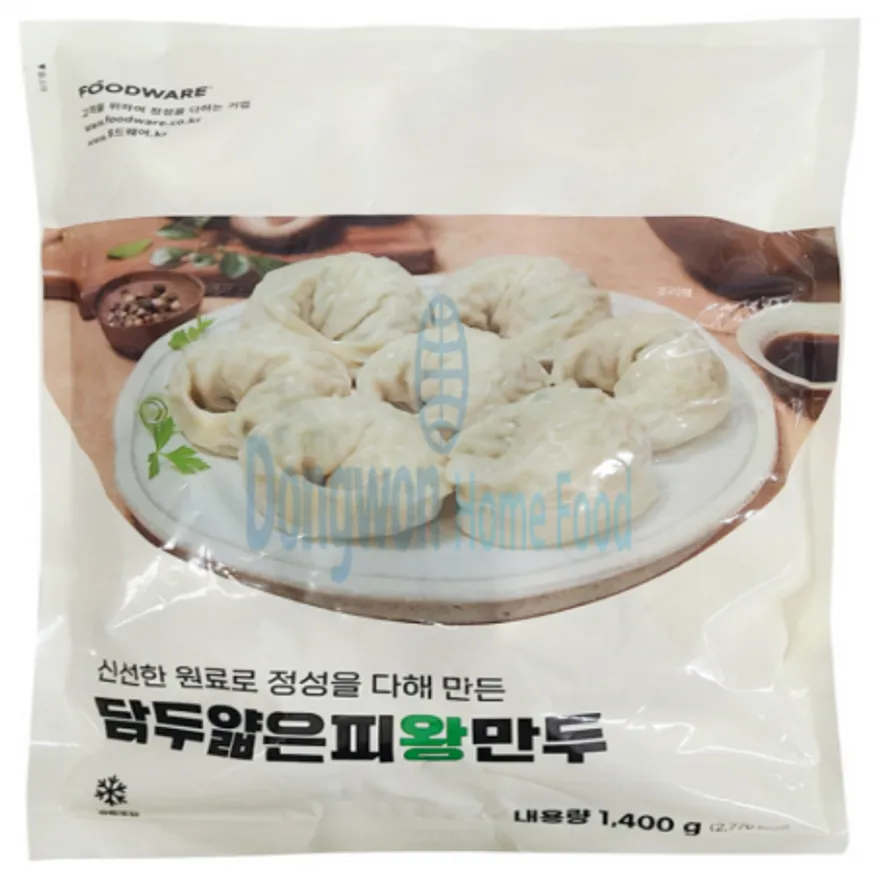 (16:30마감(D) 담두얇은피왕만두(푸드웨어/약20입/1.4KG)EA 이미지