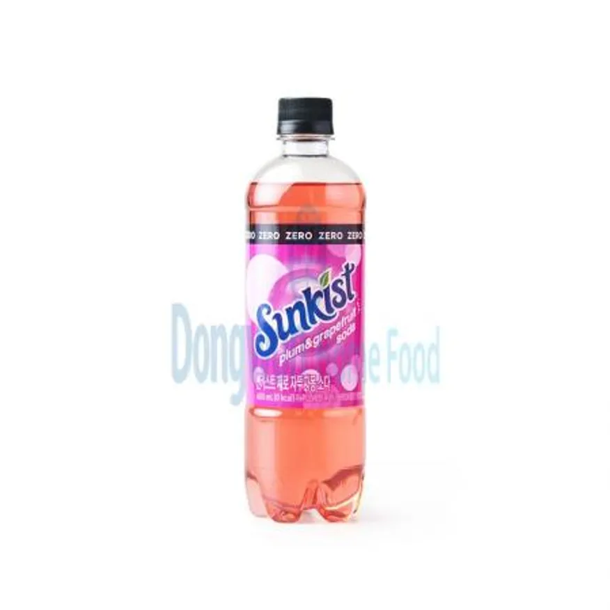 (16:30마감(D) 자두자몽소다(썬키스트/제로/600ML*6입)EA 이미지