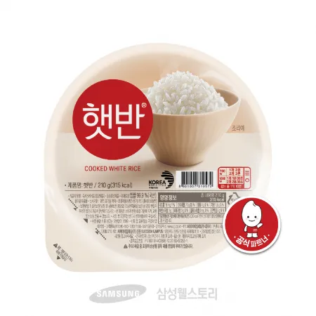 (16:30마감)햇반(CJ/210G/EA/쌀:국내산)