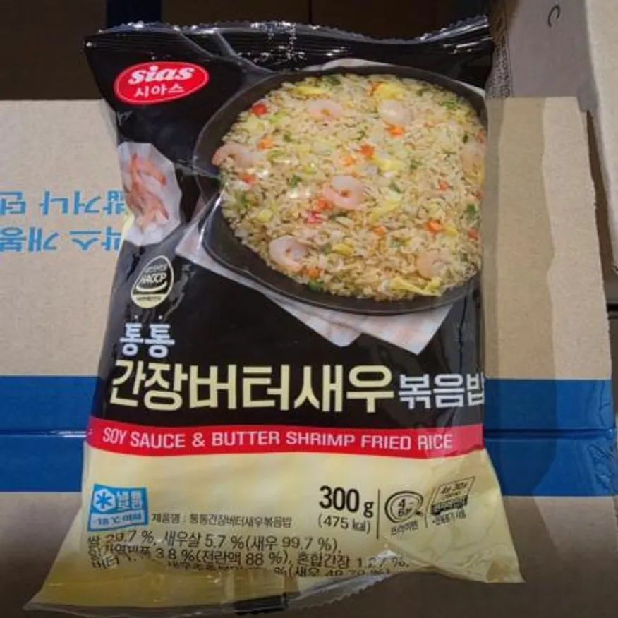 (16:30마감(D) 통통간장버터새우볶음밥(시아스/250G)EA 이미지