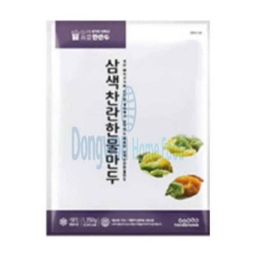 (16:30마감(D) 삼색찬란한물만두(한만두/약150입/1.35KG)EA 이미지