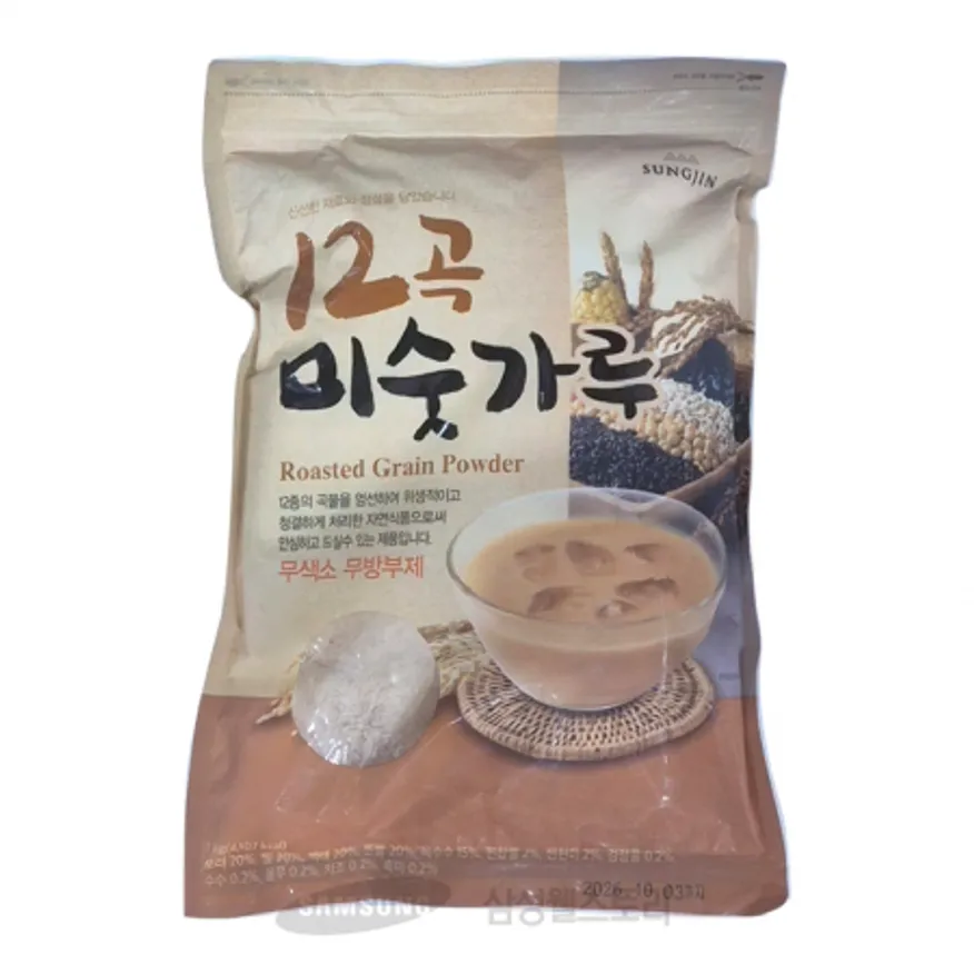 (16:30마감)12곡미숫가루,외식,성진식품,1KG/PAC 이미지