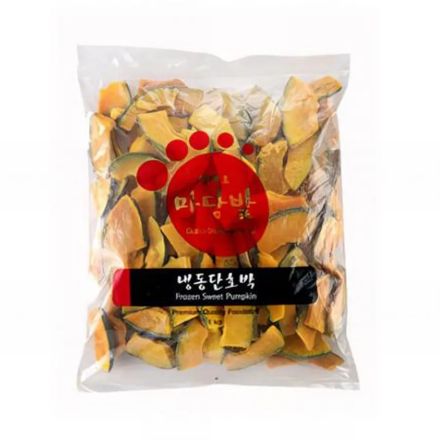 (16:30마감(D) 단호박(중국산/푸른원/냉동/유피슬라이스/1kg)EA 이미지