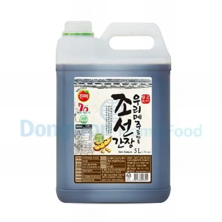 (16:30마감(D) 우리메주조선간장SL(진미/5L)EA 이미지