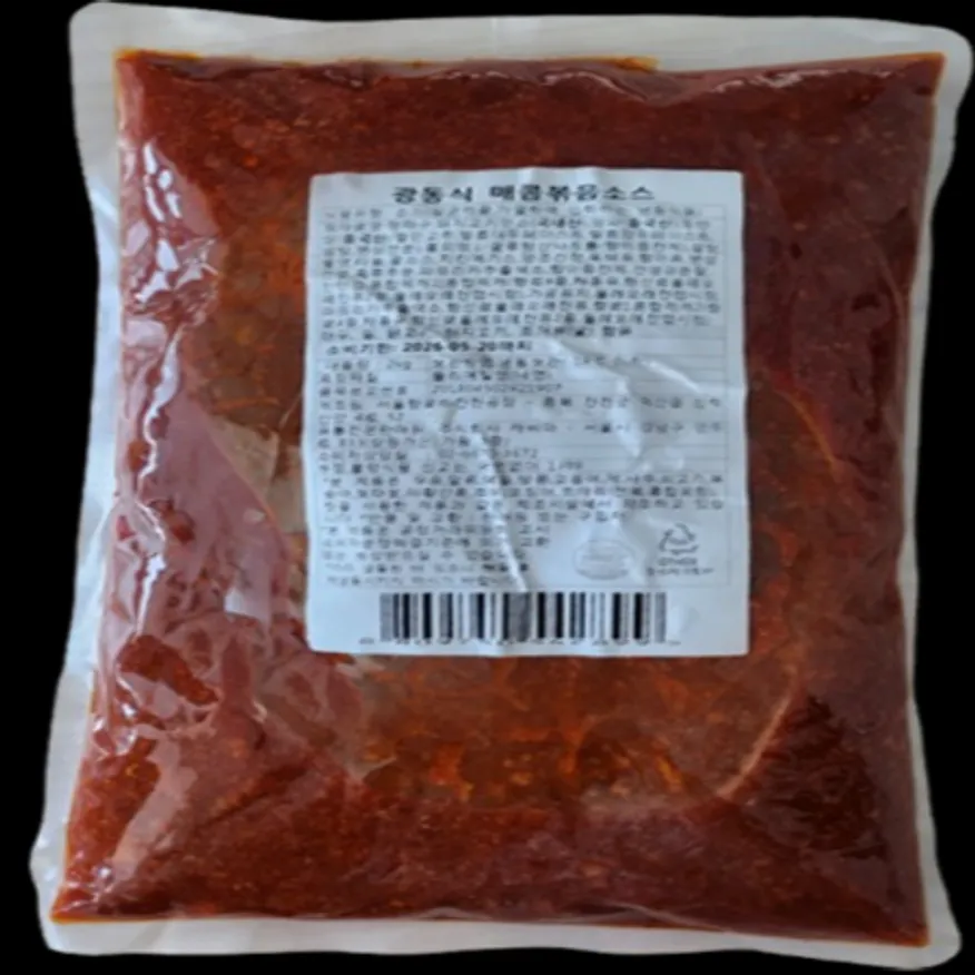 (16:30마감(D) 광동식매콤볶음소스(캐비아/2KG)EA 이미지