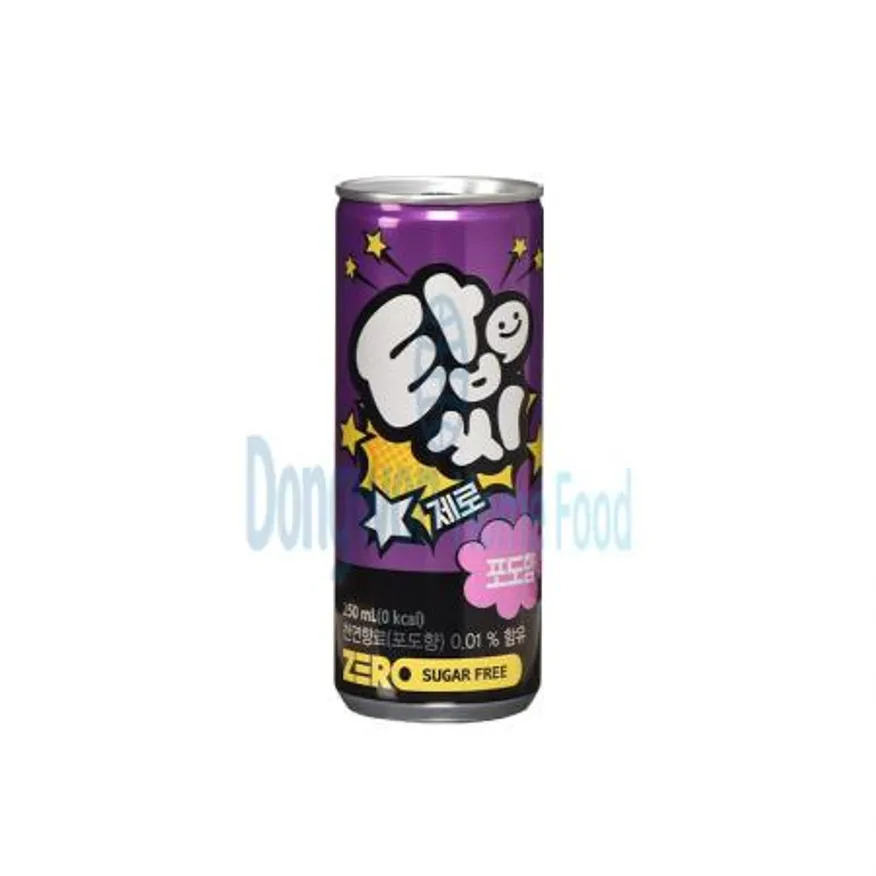 (16:30마감(D) 탑씨제로(일화/포도/캔/250ML*30EA)BOX 이미지