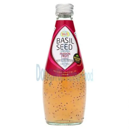 (16:30마감(D) 바질시드드링크(웰/패션푸르트향/290ML*12EA)BOX 이미지