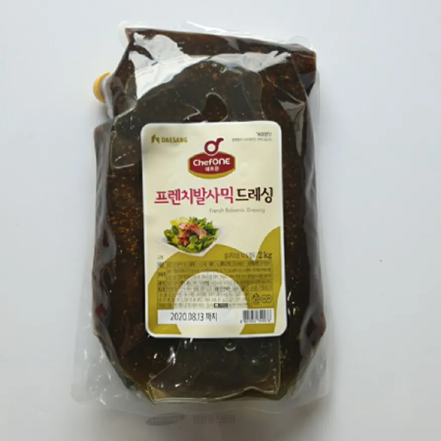 (16:30마감)프렌치발사믹드레싱(2KG/EA/대상) 이미지