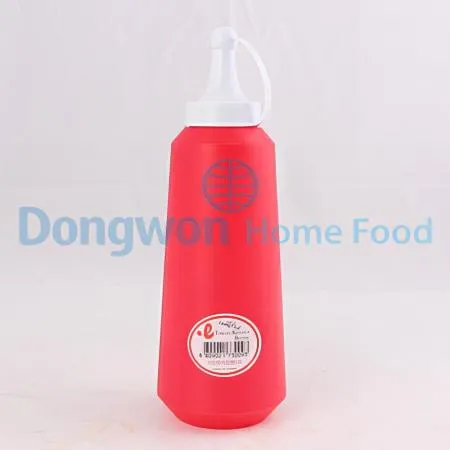(16:30마감(D) 케찹소스병(플라스틱/빨간색/500mL)EA 이미지