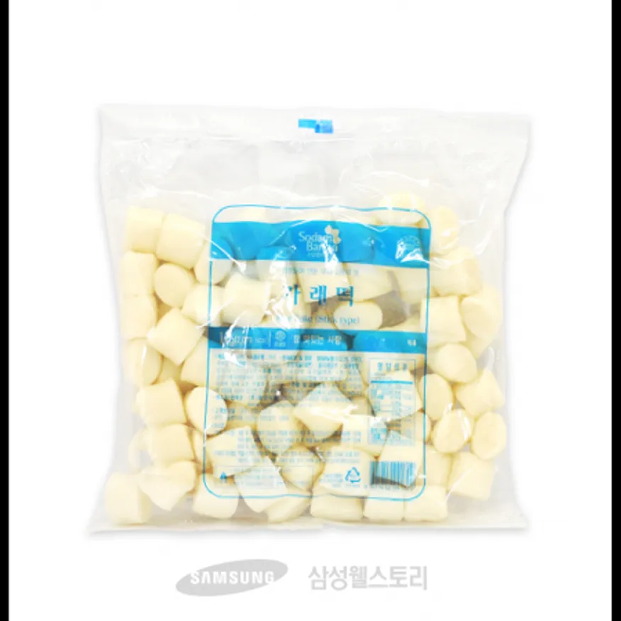 (16:30마감)절단가래떡(소비기한8일/2~3CM/동성/1KG/PAC/쌀:외국산) 이미지