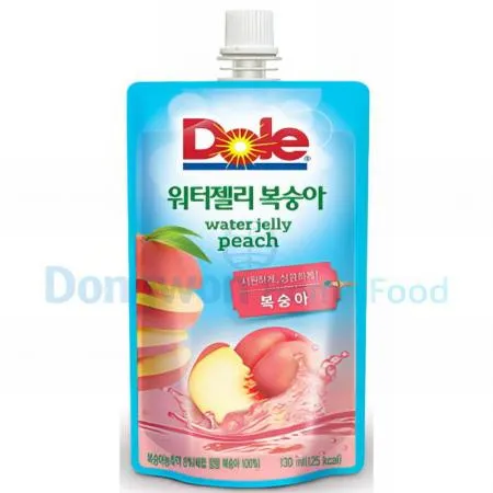 (16:30마감(D) DOLE워터젤리복숭아(동원/130ML*10입)EA 이미지