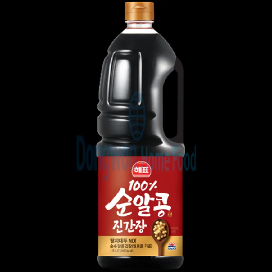 (16:30마감(D) 순알콩진간장(해표/1.8L)EA 이미지
