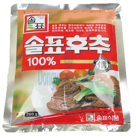 (16:30마감(D) 흑후추가루(솔표/200g)EA 이미지