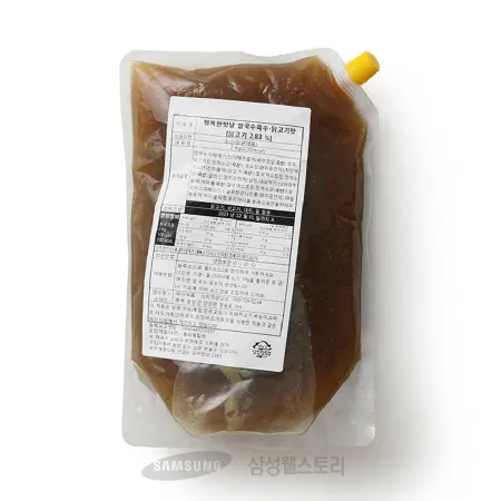 (16:30마감)쌀국수육수(2KG/EA/행복한맛남/닭고기맛)