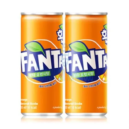 (16:30마감(D) 환타오렌지(코카콜라/캔/250ml*30입)BOX 이미지