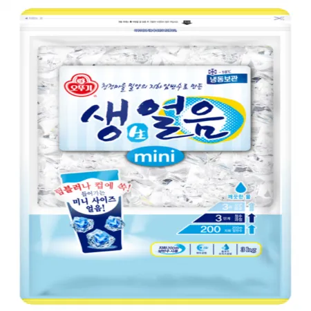 (16:30마감(D) 생생얼음미니(오뚜기/3KG/식용)EA 이미지