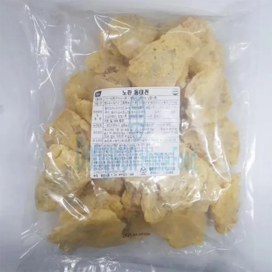 (16:30마감(D) 노란동태전(영풍/40g*25입/1kg)EA 이미지