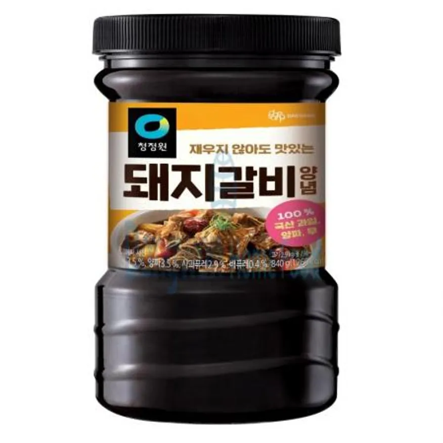 (16:30마감(D) 청정원돼지갈비양념장(대상/840g)EA 이미지