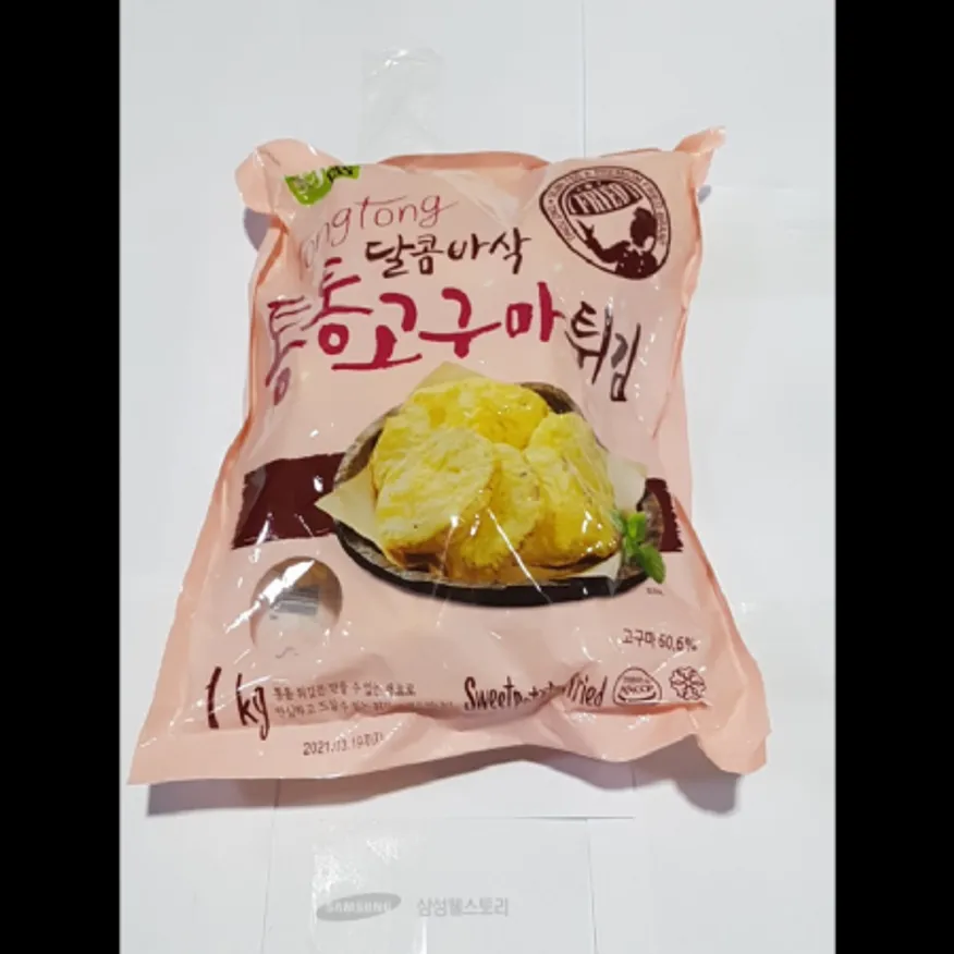 (16:30마감)RTXA통통고구마튀김(세진에프앤에스/1KG/PAC/고구마:중국산) 이미지