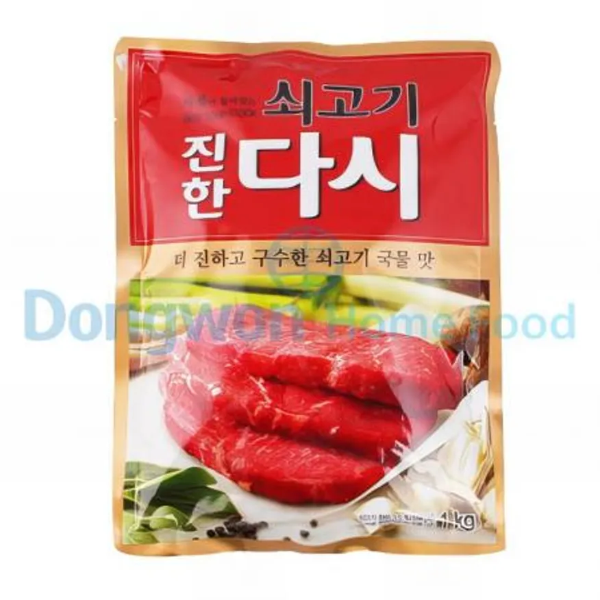 (16:30마감(D) 백설쇠고기진한다시(CJ/1kg)EA 이미지