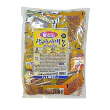 (16:30마감(D) 생와사비(움트리/600G(3G*200포))EA 이미지