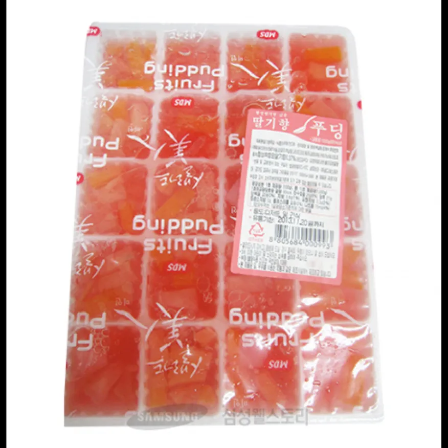 (16:30마감)딸기향푸딩(1KG(50G*20EA)/PAC/MDS) 이미지