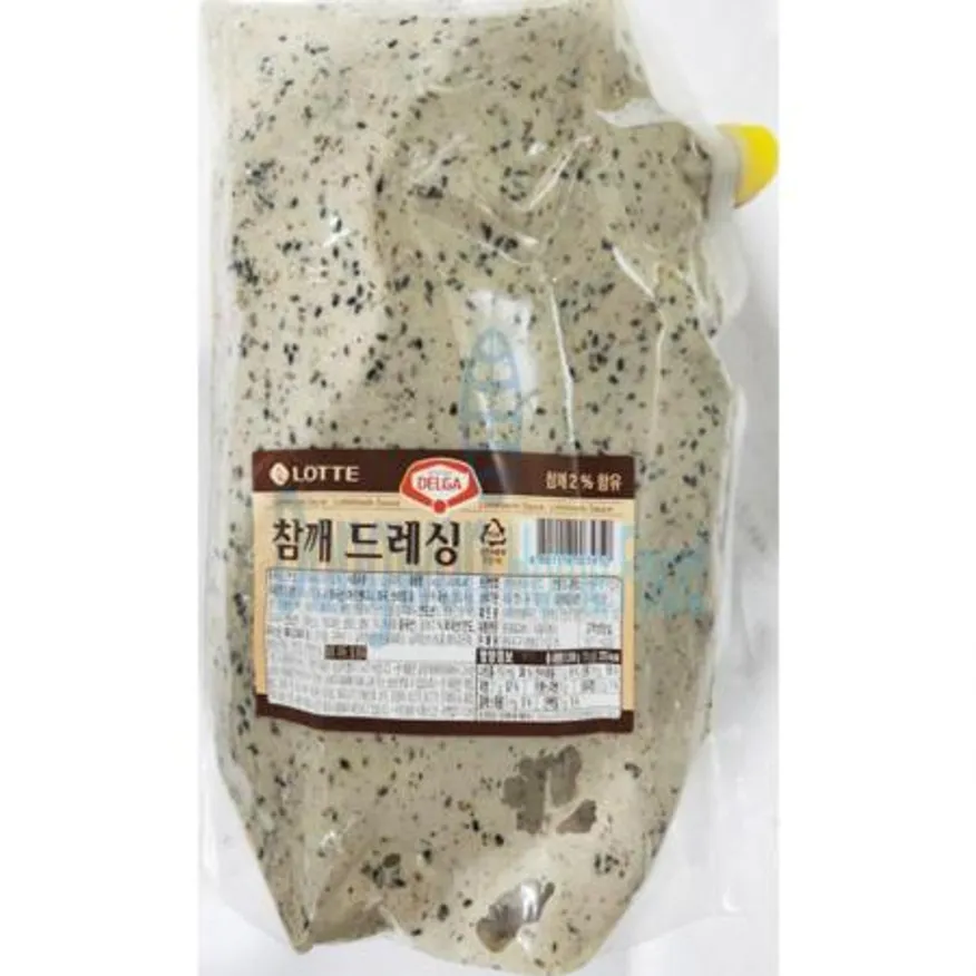 (16:30마감(D) 델가참깨드레싱(롯데웰푸드/2kg)EA 이미지