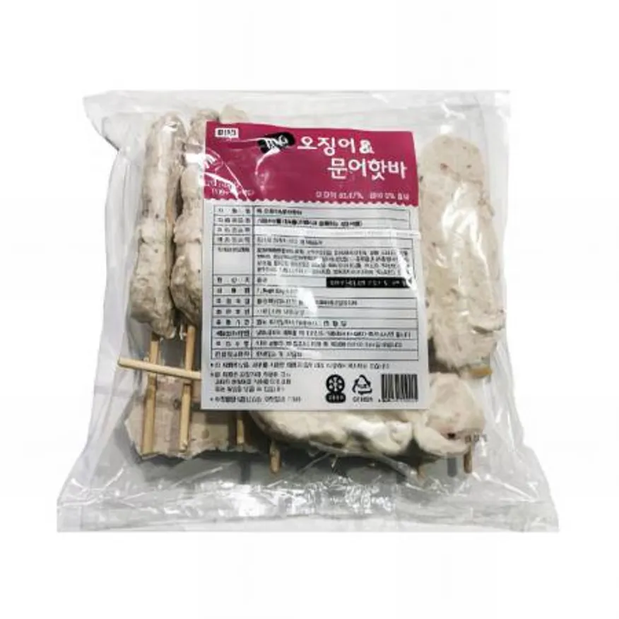 (16:30마감(D) 오징어문어핫바(중국/가토코/1.3kg)EA 이미지