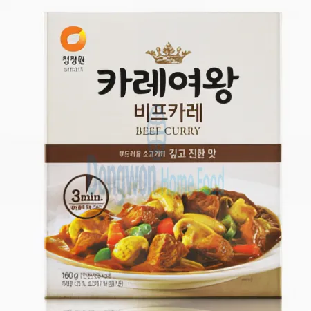 (16:30마감(D) 청정원카레여왕비프(대상/즉석/액상/160g)EA 이미지