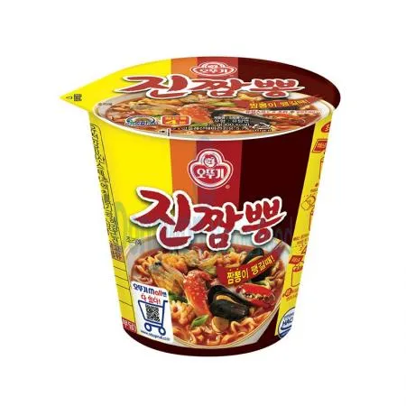 (16:30마감(D) 진짬뽕(오뚜기/용기/75g*15입)BOX 이미지
