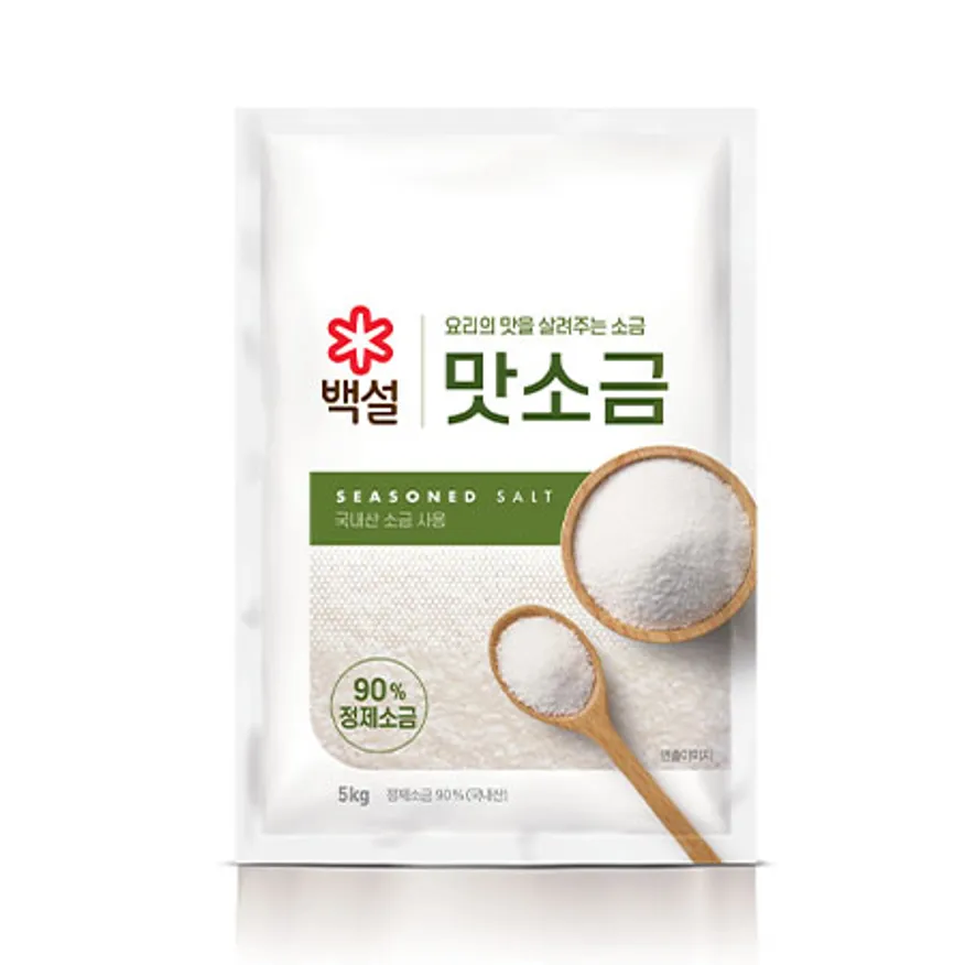 (16:30분마감)백설 맛소금(실온 중간입자 5Kg) 이미지