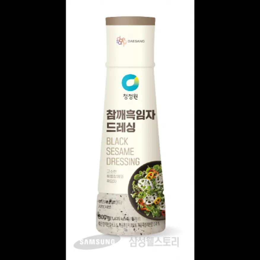 (16:30마감)참깨흑임자드레싱(청정원/300G/EA/카놀라유:외국산) 이미지