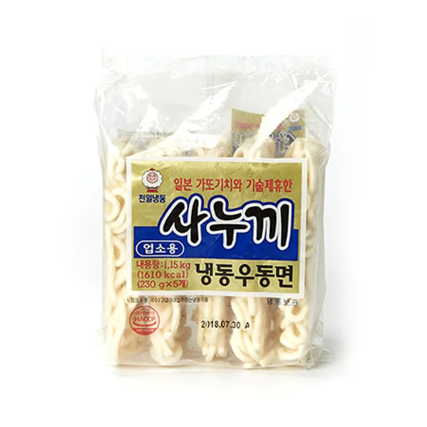 (16:30분마감)천일식품 사누끼우동면(냉동 230g*5입 1.15Kg) 이미지