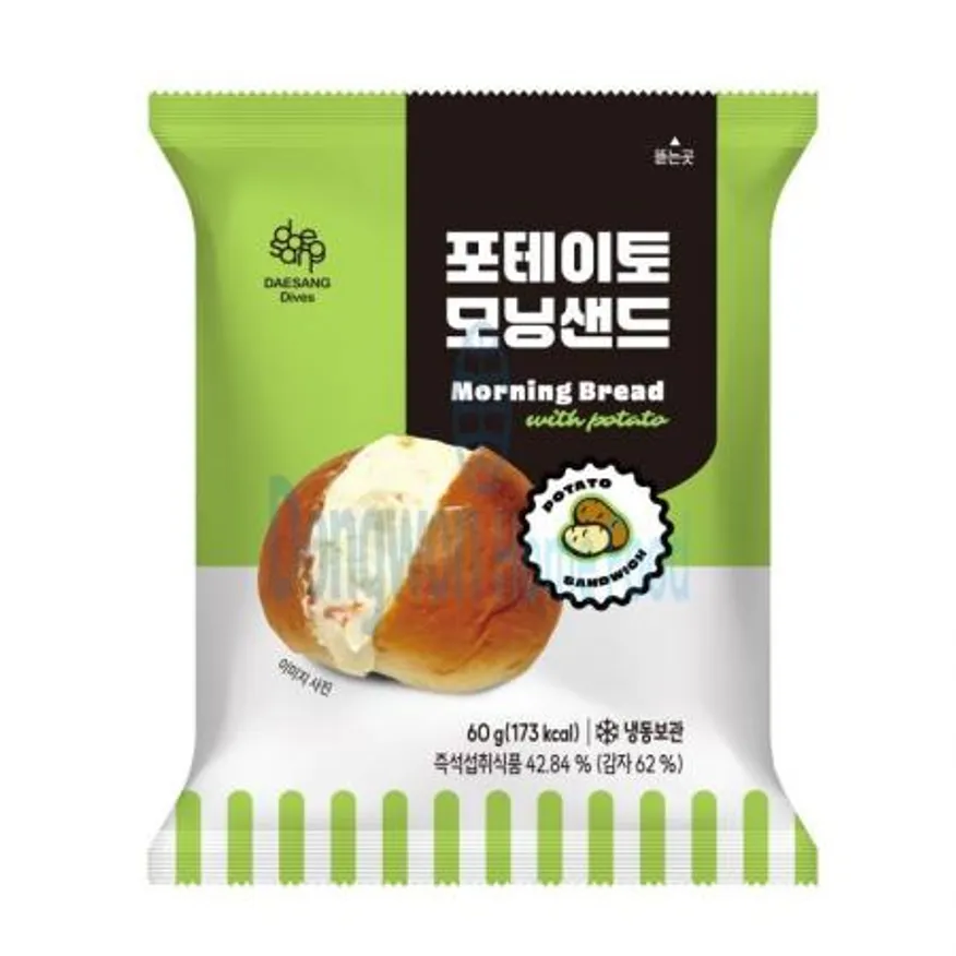 (16:30마감(D) 포테이토모닝샌드(대상다이브스/60G)EA 이미지