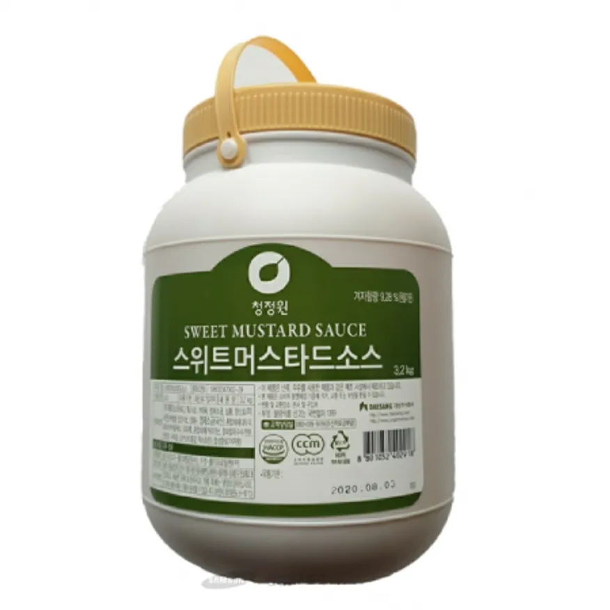 (16:30마감)스위트머스타드(대상/3.2KG/EA/국내산) 이미지